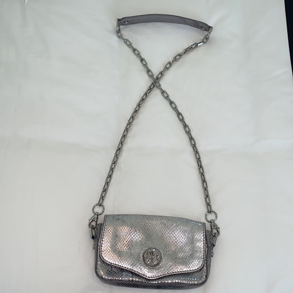 Tory Burch silver Crossbody handbag - Picture 2 of 6